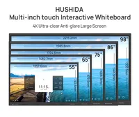 43 55 65 75 86 pollici lavagna interattiva mobile stand sistema windows display interattivo lcd