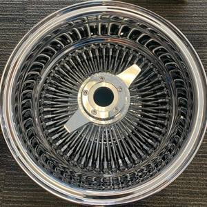 Rines <span class=keywords><strong>de</strong></span> <span class=keywords><strong>Lujo</strong></span> Zenith 100 Spoke Reverse Cromados <span class=keywords><strong>de</strong></span> Aleación <span class=keywords><strong>de</strong></span> Aluminio 14x7 Dorados con Adaptador <span class=keywords><strong>de</strong></span> Ajuste Universal - Product Image 1