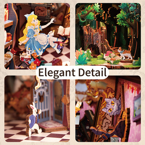 Tonecheer Step Into Wonder Dollhouse, Rompecabezas 3D DIY para Librerías, Se Buscan Agentes Regionales y Franquiciados <span class=keywords><strong>de</strong></span> Tiendas Físicas - Product Image 2