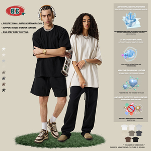 Áo thun cotton bán buôn chấ<span class=keywords><strong>t</strong></span> lượng cao, size lớn, kiểu dáng thể thao nam, áo trơn in theo yêu cầu, áo thun in hình - Product Image 3