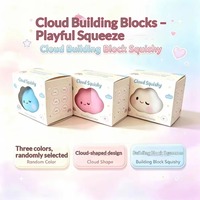 Balle sensorielle anti-stress Cloud Squishy ultra douce, jouet sensoriel pour soulager l'anxiété, jouet de bureau pour soulager le stress pour adolescents et adultes