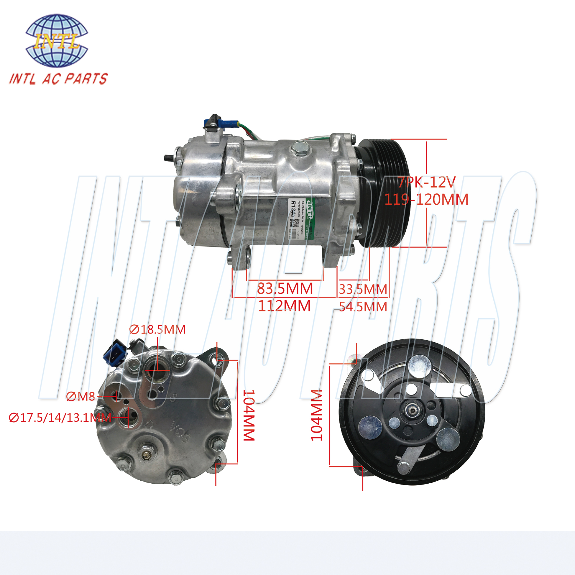 BMW用新品電動エアコンプレッサー 64529496106 1年保証