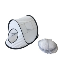 Nouveau Sac de Couchage pour Chat en Plastique Chaud Three Princess, Housse de Lit Confortable et Respirante pour Animaux de Compagnie, Tente-Cabane Rembourrée en Polyester 62x35x27CM