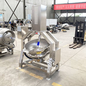 <span class=keywords><strong>Wok</strong></span> Planetario Eléctrico Automático con Agitador para Uso en Restaurantes, Olla de Cocción con Calentamiento Eléctrico para Fábricas de Aceite de Cocina, Máquina Mezcladora - Product Image 2