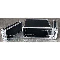 Flight case robuste 4U pour montage en rack, antichoc, pour amplificateur audio professionnel, table de mixage DJ, processeur DSP