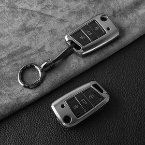 Custodia per Chiavi Auto in TPU Premium, <span class=keywords><strong>Accessori</strong></span> per VW Volkswagen Golf Sagitar Passat CC Seat <span class=keywords><strong>Octavia</strong></span> Jetta <span class=keywords><strong>Skoda</strong></span>, Portachiavi Auto - Product Image 3