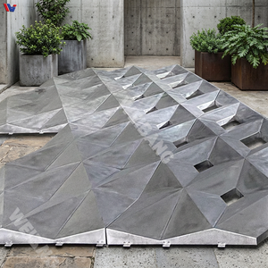 Panneau en aluminium perforé sur mesure, anodisé, anti-corrosion, revêtement extérieur industriel pour murs-rideaux - Product Image 3