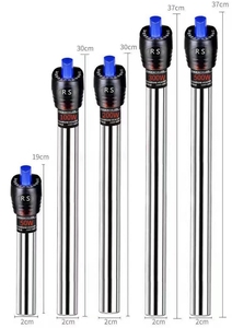 Pemanas akuarium tangki ikan, Aksesoris pemanas listrik 100W 500W perlengkapan hewan peliharaan - Product Image 5