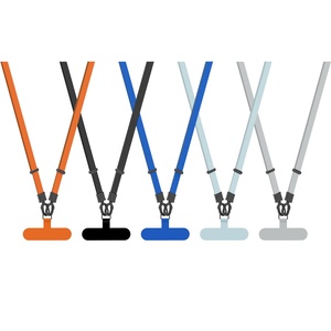 NOUVEAU Cordon de téléphone en gros style mécanique réglable, sangle anti-chute pour téléphone portable avec texture métallique pour iPhone/Samsung - Product Image 1