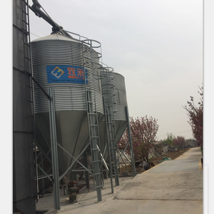공장 제공 아연 도금 강철 가금류 사료 저장 빈 사일로 동물 사료 가금류 농장 집 - Product Image 5