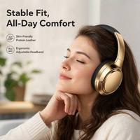 Casque de jeu sans fil J19 avec suppression du bruit ENC et batterie de grande capacité de 750 mAh