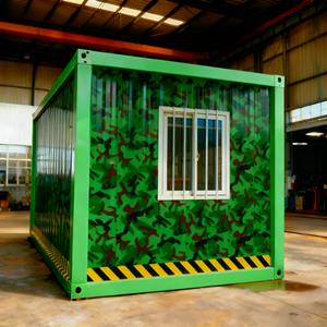 Maisons conteneurs avec façades vitrées : une esthétique rehaussée pour les espaces de bureau et résidentiels modernes. - Product Image 4