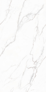 Baldosa de Porcelana Delphine con Aspecto de Mármol Blanco, Moderna, Antibacteriana, Brillante, de 600x1200 mm, para Suelos de Villas, Salas, Baños y Salones - Product Image 4