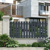 Barrière de sécurité verticale moderne en alliage d'aluminium blanc de haute qualité pour escalier, balcon, école, parc - Installation DIY, résistante à la rouille