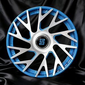 Jantes en alliage forgé concaves chromées 2/3 pièces style Forgiato or 22 24 26 pouces pour voitures <span class=keywords><strong>de</strong></span> <span class=keywords><strong>luxe</strong></span> personnalisées - Product Image 6