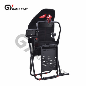 GY018-2 tự làm Sim đua thiết lập Giàn Khoan buồng lái với ghế lái mô phỏng tay lái và sang số ghế đua cho PXN - Product Image 4