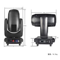 Luz Móvil LED Sharpy Beam de 380W con Efecto de Arcoíris para Escenarios, Teatro, Clubes, Bodas y Espectáculos