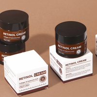 Crème anti-âge lissante pour le visage, crème hydratante anti-rides, crème anti-rides pour le visage au rétinol, marque privée