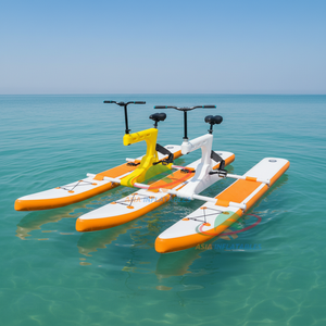 Vélo flottant utilisé dans l'eau DWF vélo gonflable à point de chute avec vélo électrique à moteur - Product Image 1