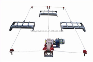 Vente en gros : Équipement d'élevage entièrement automatique pour l'élevage porcin, avec grattoir à fumier et nettoyeur d'angle à roues pour fumier <span class=keywords><strong>de</strong></span> volaille (poulets, canards) - Product Image 4
