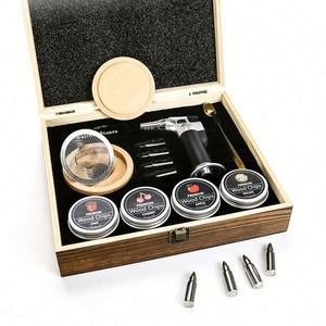 Design Travel Whiskey Smoker <b>Kit</b> Compact Portable Cocktail Smoking Set | Custom Logo for Outdoor & Camping - Product Image 2