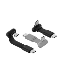 Cable USB-C en Ángulo de 90 Grados (Arriba, Abajo, Derecha, Izquierda) para Power Bank, Tipo FPC Plano, Carga Rápida PD de 60W, Transferencia de Datos, TPE/TPU para Phone 17 Pro