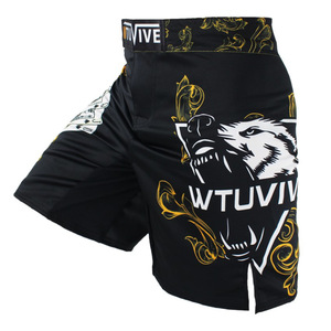 Sportswear Men <strong>Customized</strong> Print Mma Shorts <strong>Customized</strong> Designs Gym Fight Shorts 50pcs MOQ