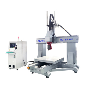 Máquina enrutadora CNC de talla de madera 3D de 3 ejes y <span class=keywords><strong>4</strong></span> ejes 1325 1530 para puerta de muebles de madera - Product Image 4