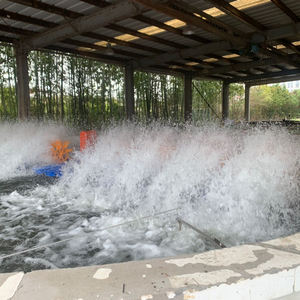 Aérateur à roue à aubes flottante à 16 pales, 5 CV électrique pour étang à crevettes - Product Image 4