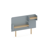 B2B Boori Only étagère en bois panneau perforé bureau d'étude ergonomique pour enfants avec panneau meubles de salon pour usage domestique
