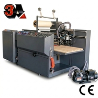 Machine de laminage entièrement automatique à grande vitesse 3A GT-600F pour boîtes en papier, contrôle intelligent par PLC, largeur de travail de 210 à 580 mm
