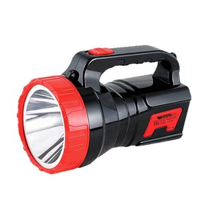 Projecteur LED 3W rechargeable, lampe de poche portable d'urgence pour l'extérieur avec poignée - Product Image 1