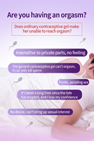 Offre Spéciale : Gel Contraceptif Féminin aux Herbes Naturelles 100% Chinoises – Usage Vaginal pour Plaisir Sexuel Non Protégé et Orgasme – Soin Intime
