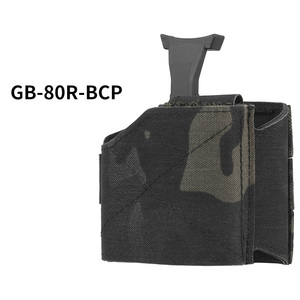 Sabuk <span class=keywords><strong>MOLLE</strong></span> portabel multi-adaptor, Sarung nilon taktis Universal kamuflase cepat menggambar, aksesori berburu - Product Image 3