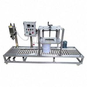 XSH-7 ANDUUK nouveau liquide chimique peinture à l'huile <span class=keywords><strong>Net</strong></span> poids seau seau tambour pesage Type Machine de remplissage à vendre - Product Image 1