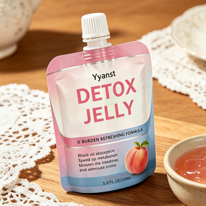 Yyanst Gelée Détox Saveur Pêche 150 ml (5.07 fl.oz) – Agent Gélifiant Faible en Sucre pour Soutenir la Digestion - Product Image 2