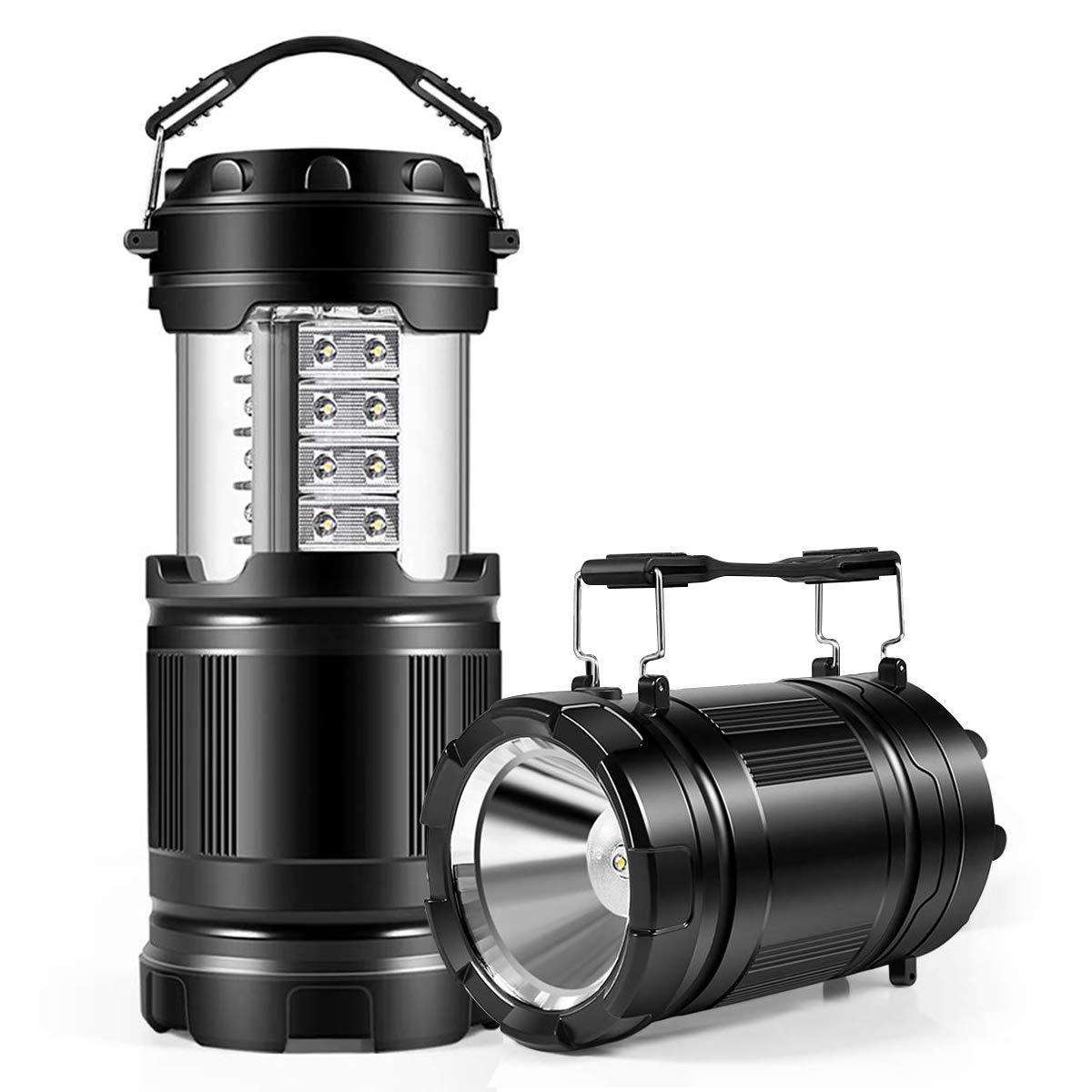 30 LED สีเทาพร้อมไฟฉาย