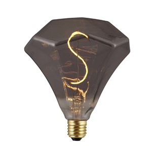 <span class=keywords><strong>Ampoule</strong></span> à filament de tungstène rétro Edison D150 <span class=keywords><strong>ampoule</strong></span> décorative en verre épais à dessus plat - Product Image 4