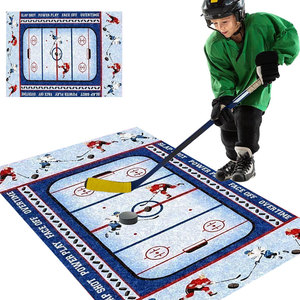 Deportes al aire libre Hockey Entrenamiento skate Mats Insonorizado Home Area alfombra Equipo de entrenamiento de hockey Mini Hockey Mat - Product Image 1