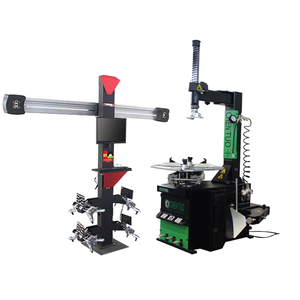 Machine d'alignement de roues CENTUO 3D501 avec affichage numérique, 230 tr/min, capacité de 60 kg, pour utilisation en atelier de pneus - Product Image 1