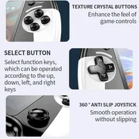 Console de jeu portable rétro X9 Saker, écran IPS HD 5,5 pouces 480x854, batterie 1500 mAh, plus de 20000 jeux classiques, connexion TV