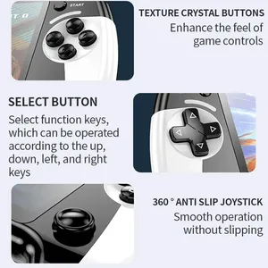 Console de jeu portable rétro X9 <span class=keywords><strong>Saker</strong></span>, écran IPS HD 5,5 pouces 480x854, batterie 1500 mAh, plus de 20000 jeux classiques, connexion TV - Product Image 5
