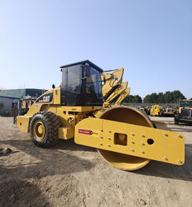 Maquinaria de construcción compactador de suelo para gatos usado CAT CS683E CS56B en alta calidad con precio preferencial a la venta - Product Image 2