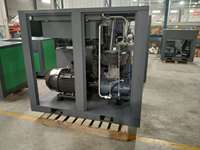 30KW 40HP 150 CFM VSD Compresseur à vis Aimant permanent Vitesse variable Machine de compresseur d'air à vis rotative à entraînement direct