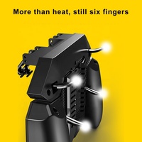 Manette de jeu AK77 Six Fingers pour Android et iOS, déclencheurs mobiles à compression physique sensible, moteur de vibration, jeu amélioré
