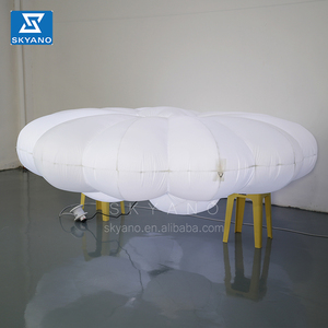 Ombrello bianco gonfiabile nuvola di arte installazione <span class=keywords><strong>nuvole</strong></span> gonfiabili con luce a led - Product Image 3