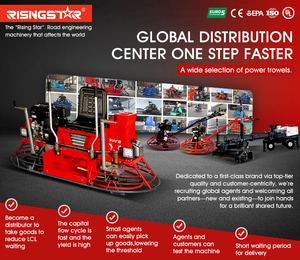 Allanadora de Concreto Vibratoria de Doble Disco con Control Hidráulico <span class=keywords><strong>Risingstar</strong></span>, Máquina Allanadora de Concreto de 1200 mm en Venta - Product Image 3