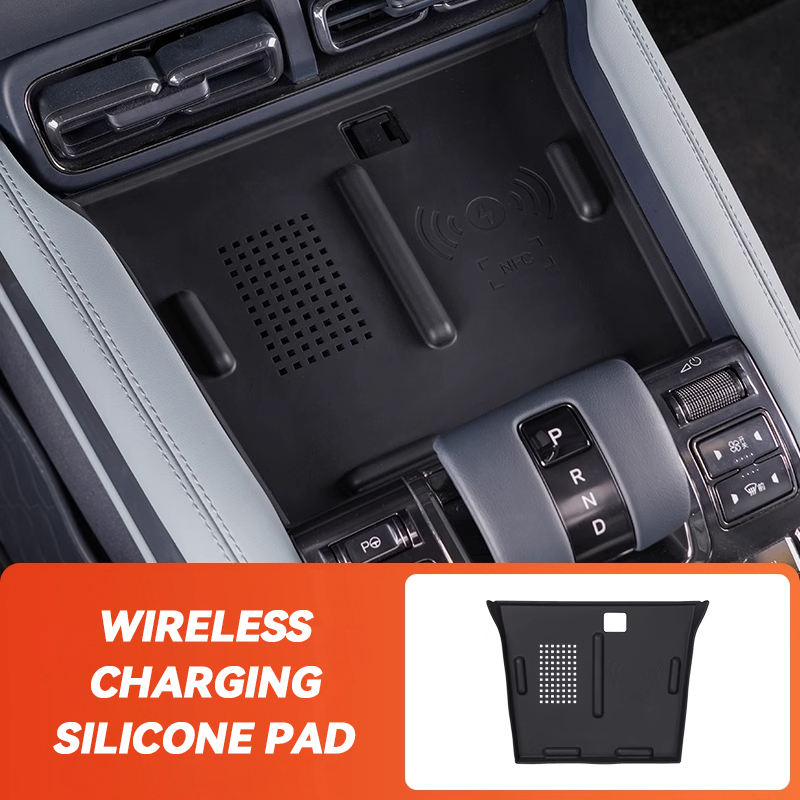 Wireless charging silicone pad