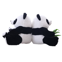 Fabrikant Directe Verkoop Giant 50Cm Panda Knuffel Grote Pluche Panda Enorme Panda Teddybeer