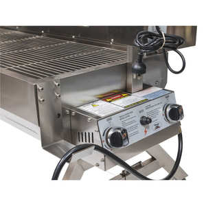 Commercial Use Stainless Steel 1.5m <strong>Gas</strong> <strong>and</strong> Charcoal Spit Roaster - Product Image 1